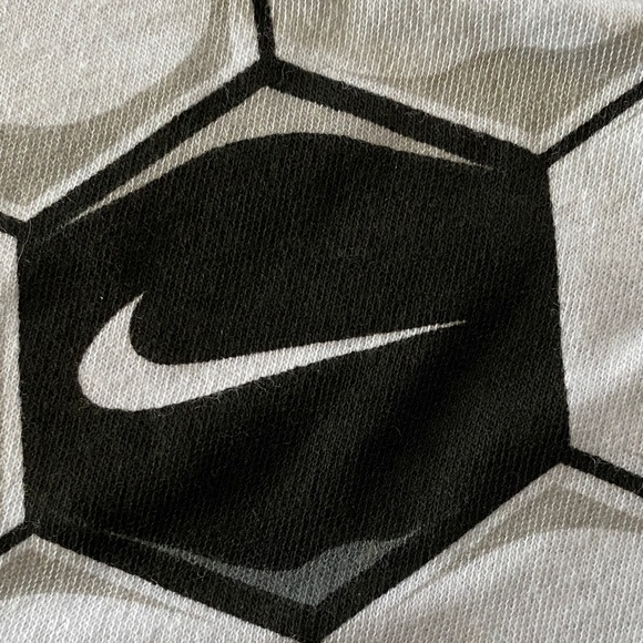 Nike Black and White Soccer Baby Bodysuit Set - Picture 2 of 5